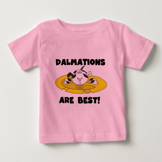 Dalmations Are Best T-shirts and Gifts (Front)