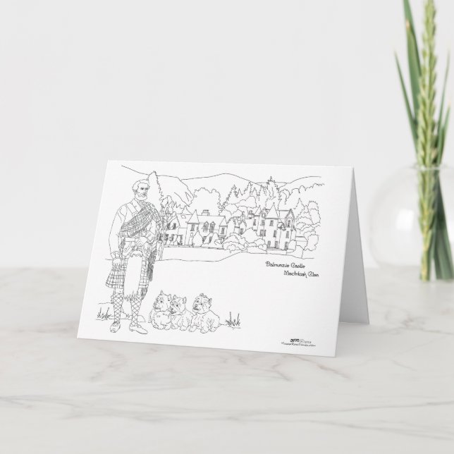 Dalmunzie Castle   Card (Front)