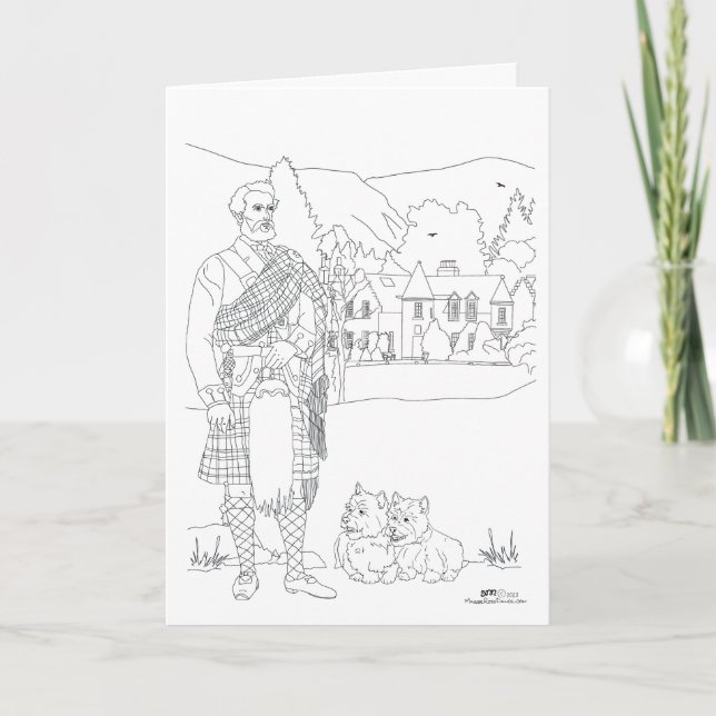 Dalmunzie Castle   Card (Front)