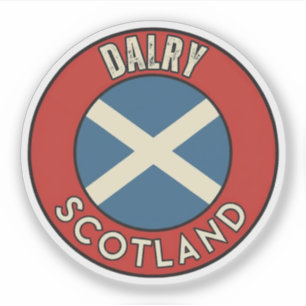 Dalry, Scotland Sticker