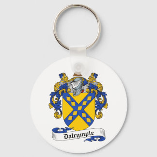 DALRYMPLE FAMILY CREST - DALRYMPLE COAT OF ARMS KEYCHAIN