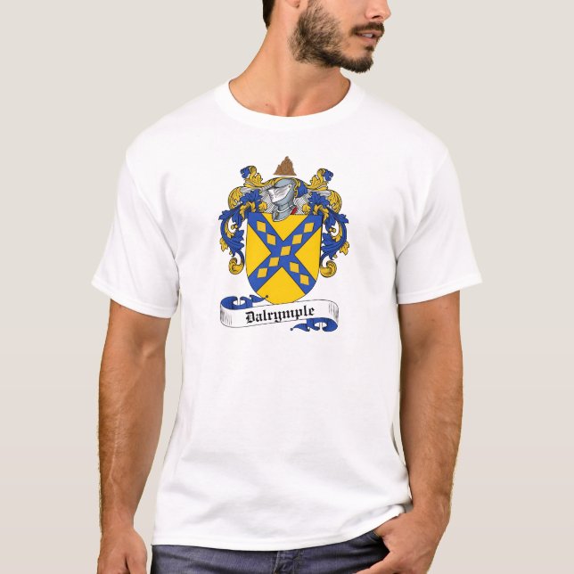 DALRYMPLE FAMILY CREST -  DALRYMPLE COAT OF ARMS T-Shirt (Front)