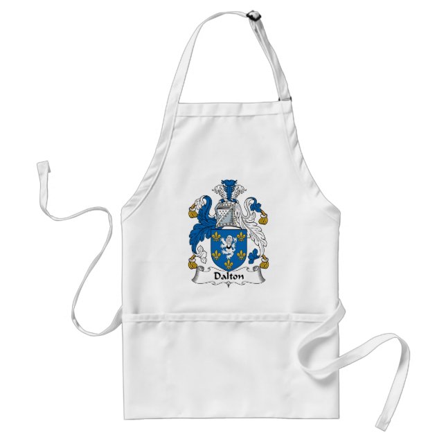Dalton Family Crest Adult Apron (Front)