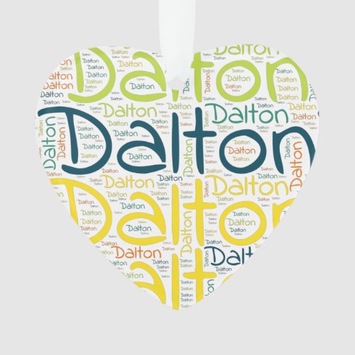 Dalton Ornament