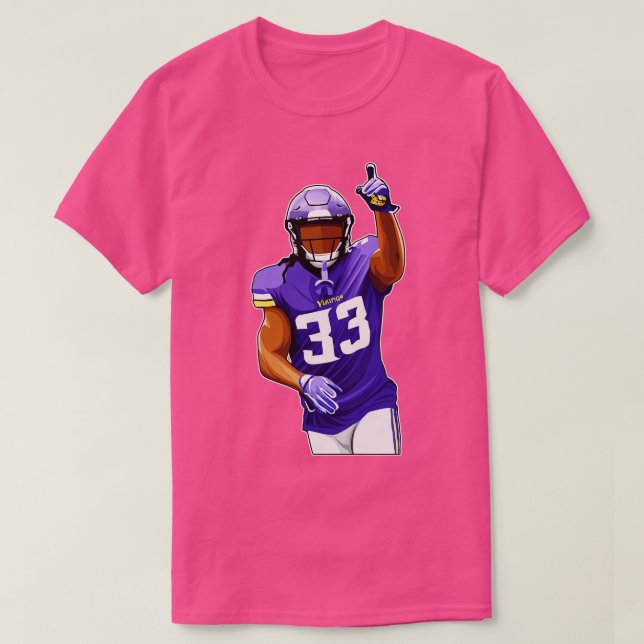 Dalvin Cook Point to The Crowd TShirt (Design Front)