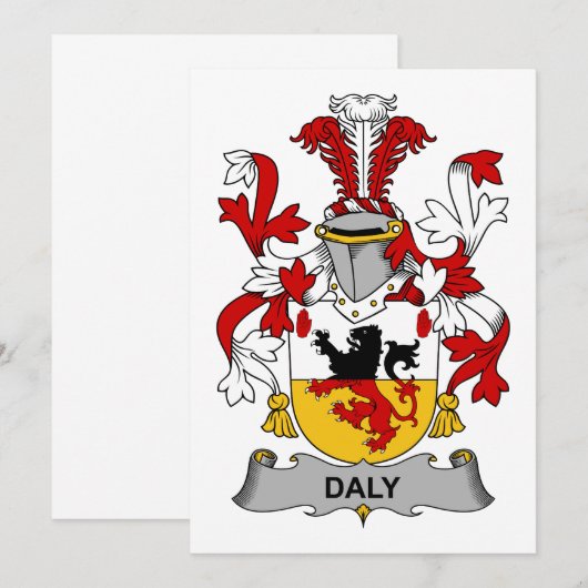 Daly Family Crest (Front/Back)