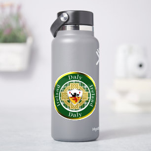 Daly Shield & Celtic Cross Personalized Sticker