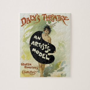 Daly's Theatre ~ An Artist's Model Jigsaw Puzzle