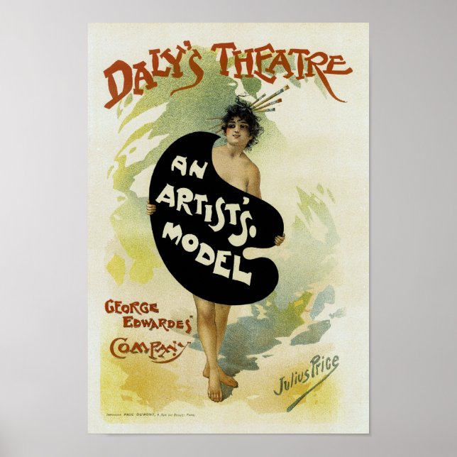 Daly's Theatre Poster (Front)