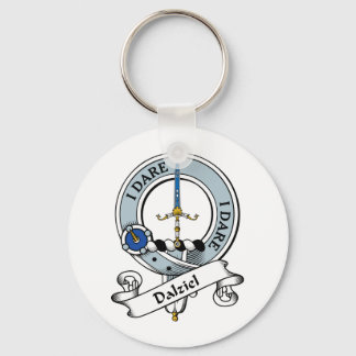 Dalziel Clan Badge Keychain