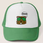 Dam Beaver Trucker Hat at Zazzle