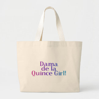 Dama de la Quince Girl Large Tote Bag