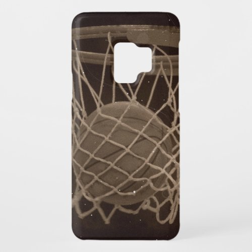 Damaged Basketball Photo Case_Mate Samsung Galaxy S9 Case