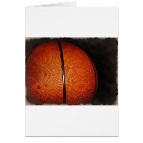 Damaged Photo Effect Basketball