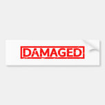 Damaged Stamp Bumper Sticker
