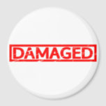 Damaged Stamp Magnet