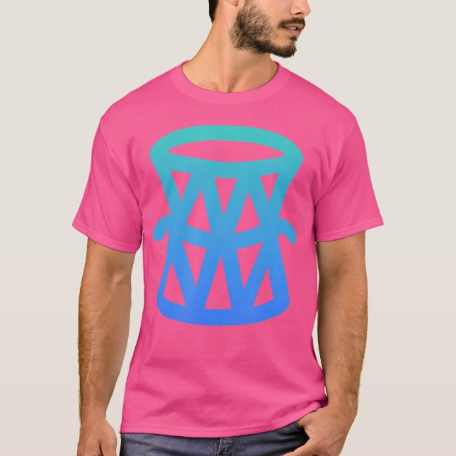 Damaru - Two Headed Shiva Drum T-Shirt (Front)
