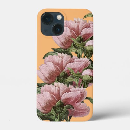 damas flowers iPhone 13 mini case