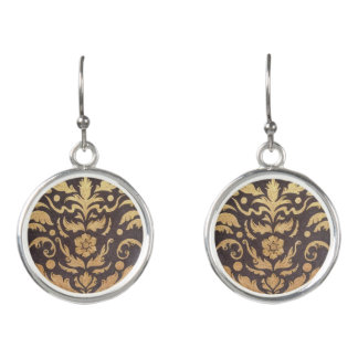 Damascene artwork Earrings