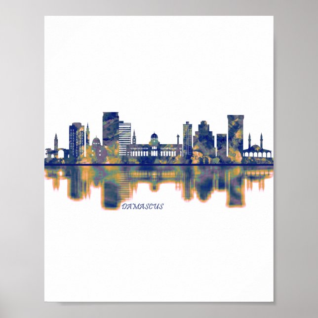 Damascus Skyline Poster (Front)