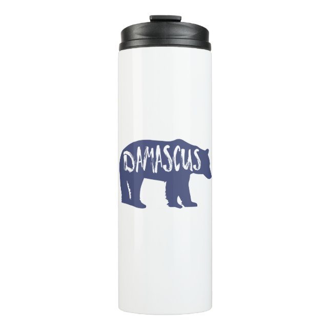 Damascus Virginia Bear Thermal Tumbler (Front)