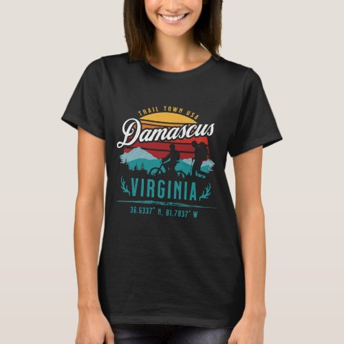 Damascus Virginia Trail Town Usa T_Shirt