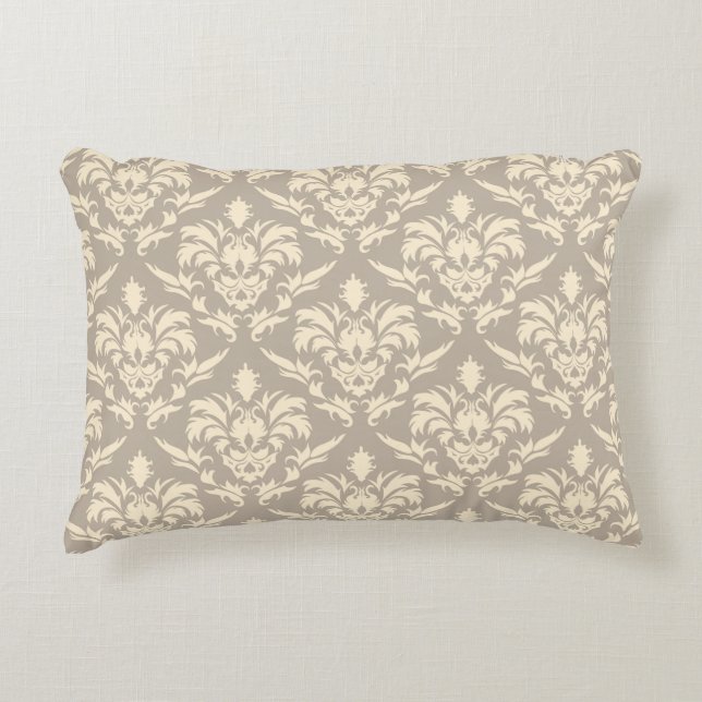Damask 2 decorative pillow (Front)