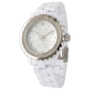 Damask 30th Wedding Anniversary Watch