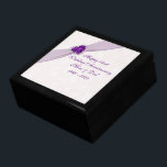 Damask 33rd Wedding Anniversary Gift Box<br><div class="desc">A Digitalbcon Images Design featuring an Amethyst Purple color and Damask design theme with a variety of custom images, shapes, patterns, styles and fonts in this one-of-a-kind "Amethyst Wedding Anniversary" Gift Box. This elegant and attractive design comes complete with customizable text lettering to suit your own special occasion. Say Happy...</div>