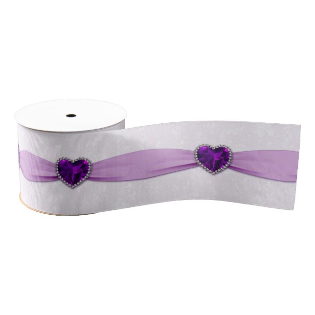 Damask 33rd Wedding Anniversary Ribbon (Spool)