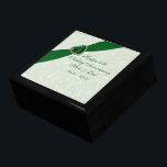 Damask 55th Wedding Anniversary Gift Box<br><div class="desc">A Digitalbcon Images Design featuring an Emerald Green color and Damask design theme with a variety of custom images, shapes, patterns, styles and fonts in this one-of-a-kind "Emerald Wedding Anniversary" Gift Box. This attractive and elegant design comes complete with custom text lettering to suit your own special occasion and makes...</div>