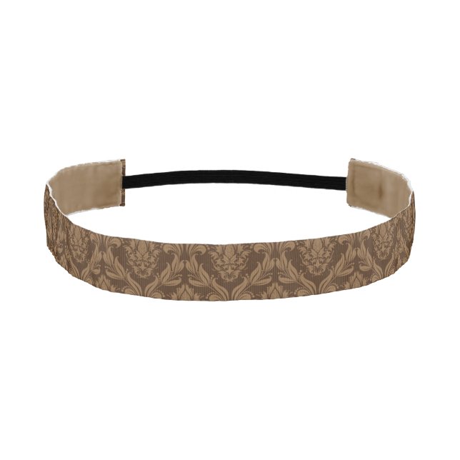 Damask background 2 athletic headband (Front)