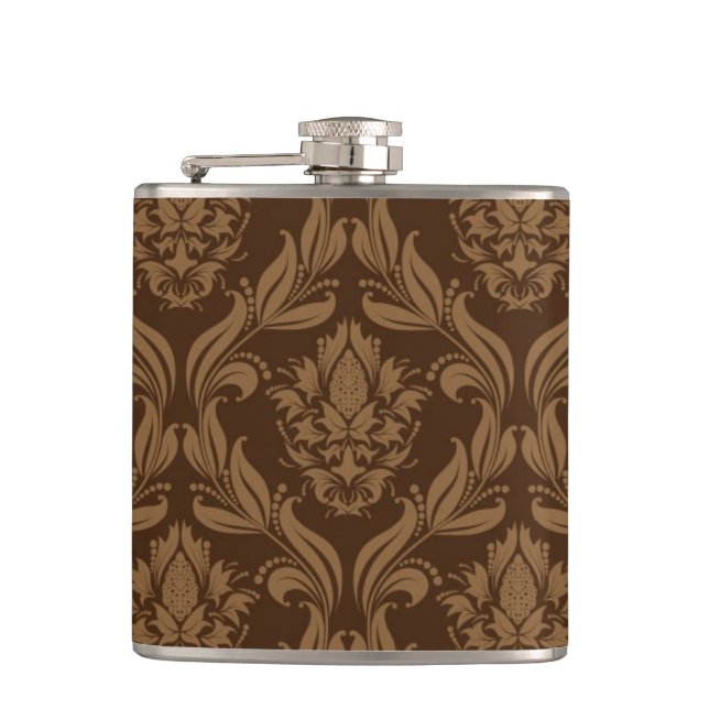 Damask background 2 flask (Front)