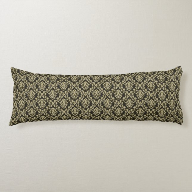 Damask background body pillow (Front)