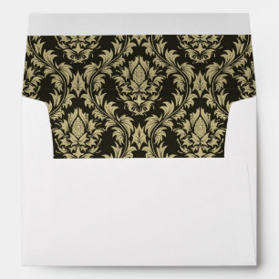 Damask background envelope