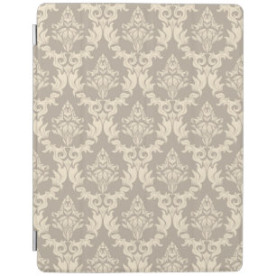 Damask background iPad smart cover