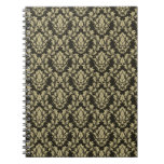 Damask background notebook