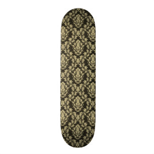 Damask background skateboard