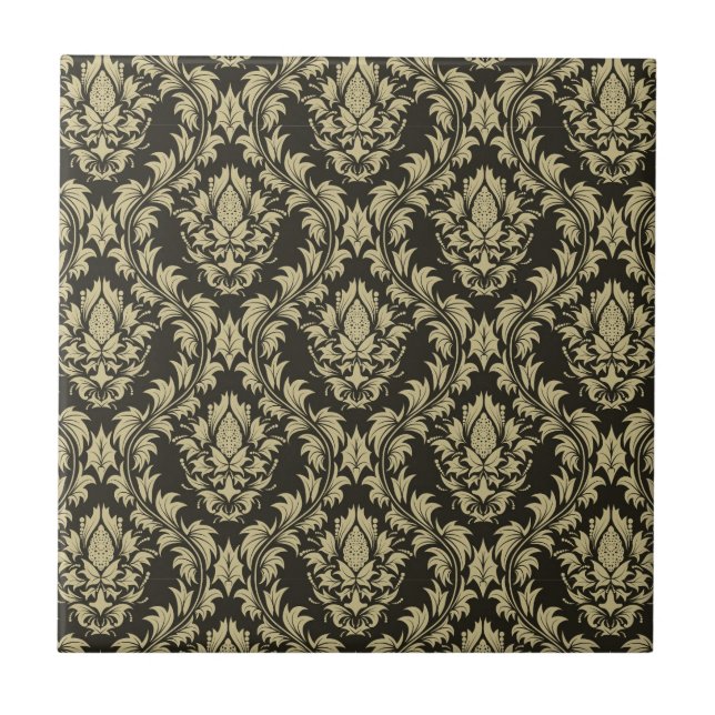 Damask background tile (Front)
