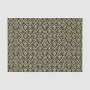 Damask background tissue paper