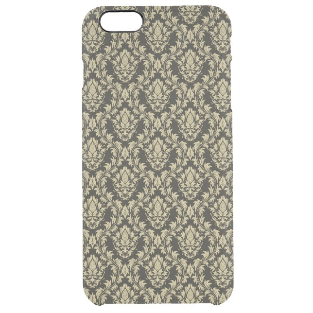 Damask background uncommon iPhone case (Back)