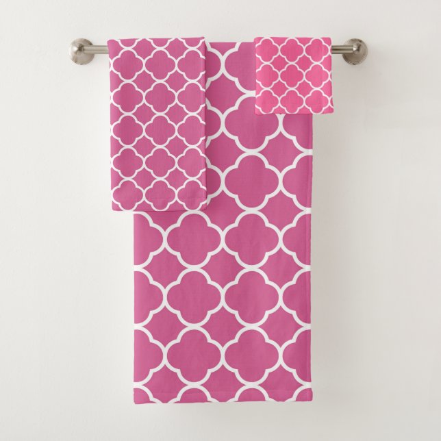 Damask Bath Towel Set (Insitu)