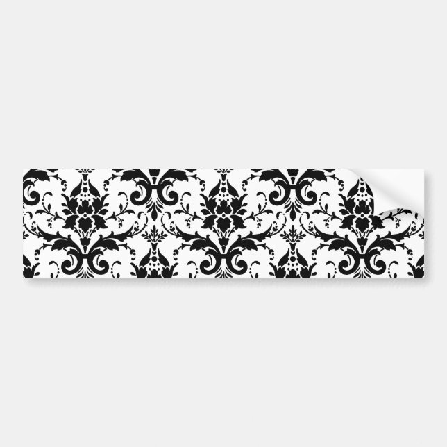Damask Bumper Sticker (Front)
