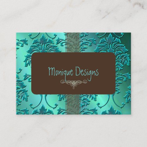 Damask business card