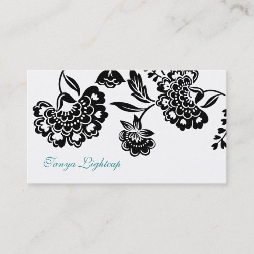 damask business card