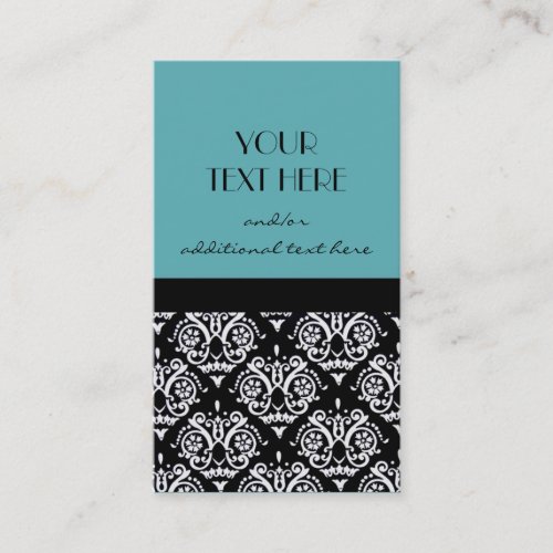 Damask Business Card