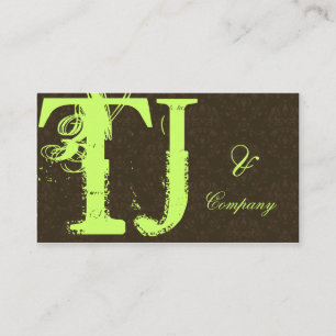 Damask Business Card+dash of urban Card