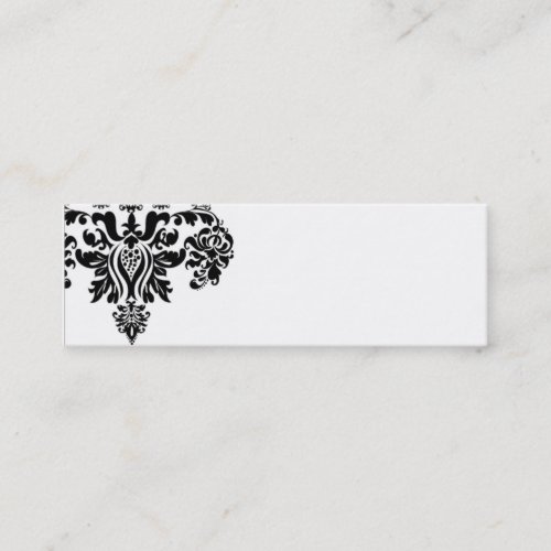 Damask business cards