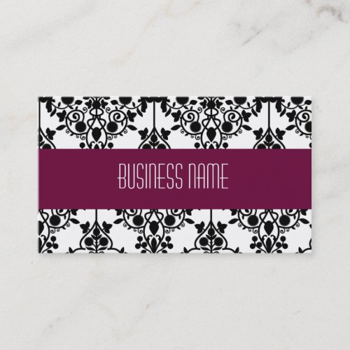Damask business or profile Card Business Card Templates