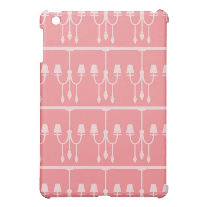 Damask chandelier wallpaper print pattern case for the iPad mini